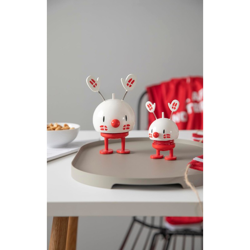 Hoptimist - Medium Birthday Bumble - White - Plastic -