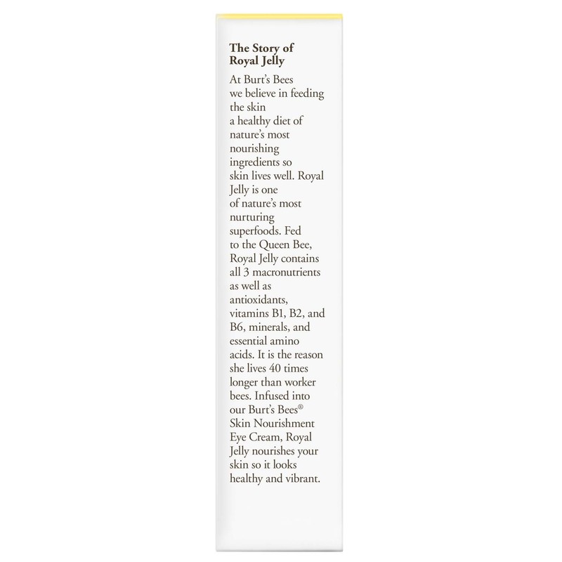 Burt's BeesNormal to Combination Skin Nourishment Eye Cream, Fragrance Free,