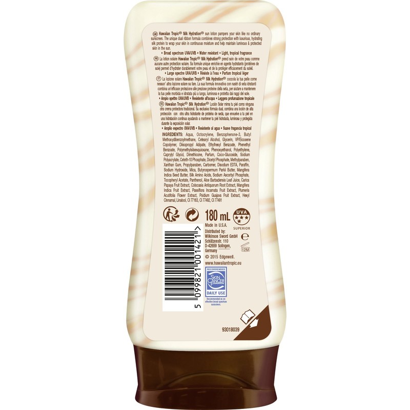 Hawaiian Tropic SPF50 Silk Hydration Lotion