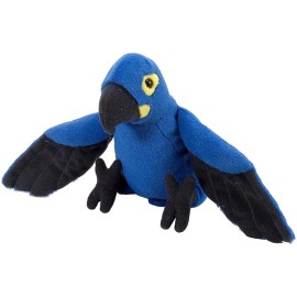Wild Republic Cuddlekins Hyacinth Macaw 10 Inch Plush Figure NEW