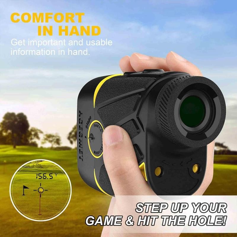 ACEGMET 1100 Yard 8 Mode Golf Laser Rangefinder with 6x