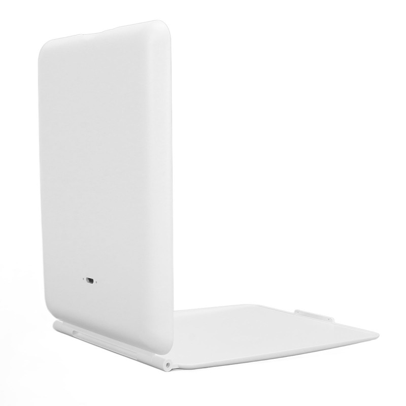 Lighted Makeup Mirror White Rechargeable ABS Housing Adjustable Brightness Portable