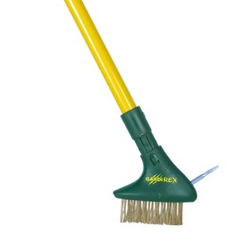 Gardi REX Weed Brush Replacement Head - Brush Cutter - Gardening Joint Scraper - Weed Scraper with Metal Spur - Joint Brush for Removing Grass and Moss from Panel Joints