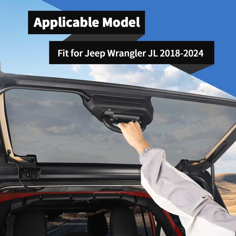 Voodonala Jeep Wrangler JL 2018-2024 Rear & Tailgate Grab Handles