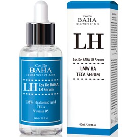 Low Molecular Hyaluronic Acid Serum, Hydrating & Volumizing Face Serum, Moisture Boost for All Skin Types, Fragrance-Free Formula (2Fl Oz)