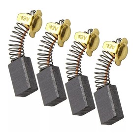 4 Pack Carbon Brushes 999-043 for Hitachi Power Tool Motor Brush Replacement Part 999043 & 514003-43 C7SC C7SB3 C8FB2 CR13VA SP18V CM4SB2 C10FCG WH22