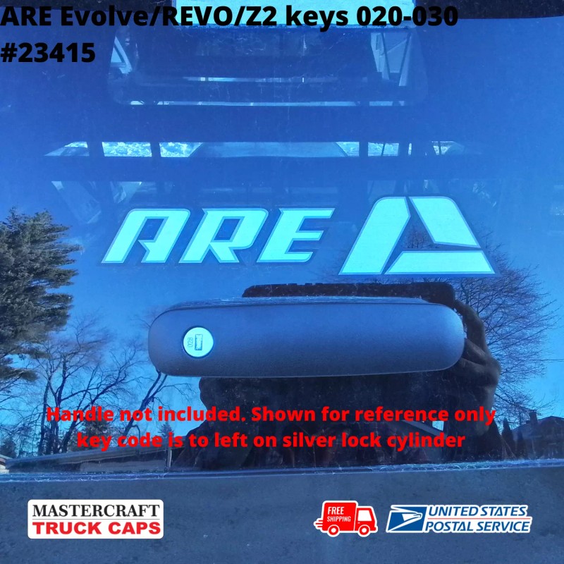 ARE truck cap keys for Z2 REVO and Evolve model
