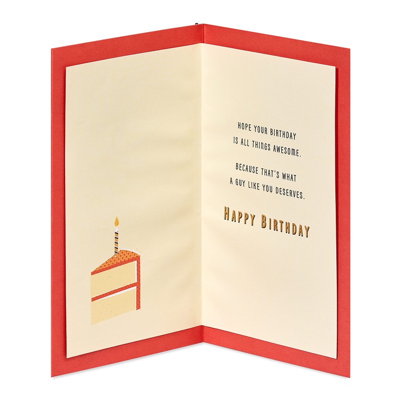 American Greetings Birthday Card for Him (Every Candle)