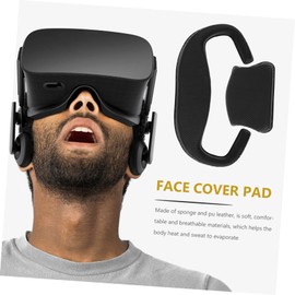 Gatuida 1 Set Sweatproof Pad with Slip Design Durable PU Sponge Material Easy Installation for Gaming Headset Accessories