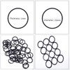 Pack of 600 Black Mini Elastic Hair Bands, Mini Hair