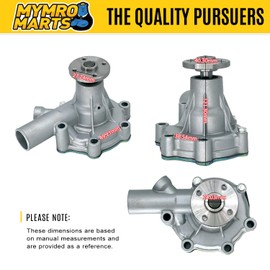 Water Pump with Gasket 5650-040-9302-0 for Mitsubishi Engine K3A K3B K3C K3D K3E K4C K4D K4E K4F K4N K4M