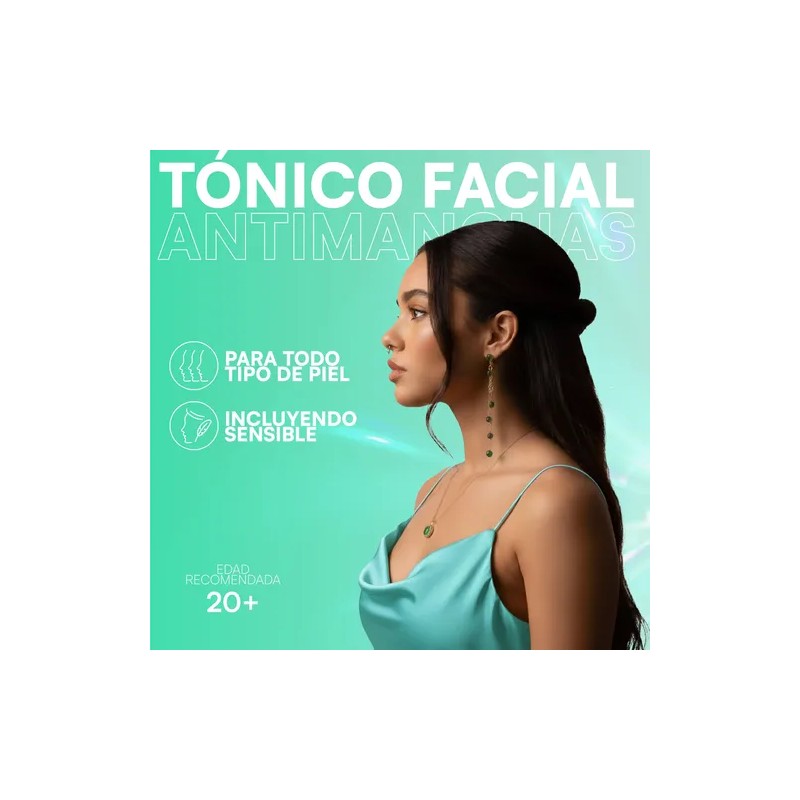 Tonico Facial Antimanchas Refresh Hidratación Skincare 500ml