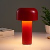 LED Desk Lamp Mushroom Design USB Charging 3 Color Temperature