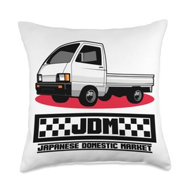 Mini Truck Kei Japan Micro Truck 4wd Off Road Light Truck Throw Pillow