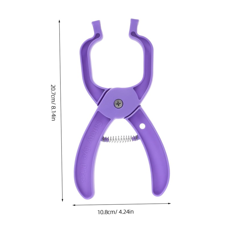 Gadpiparty Safety Eye Pliers for Accurate Placement Essential Craft Supplies