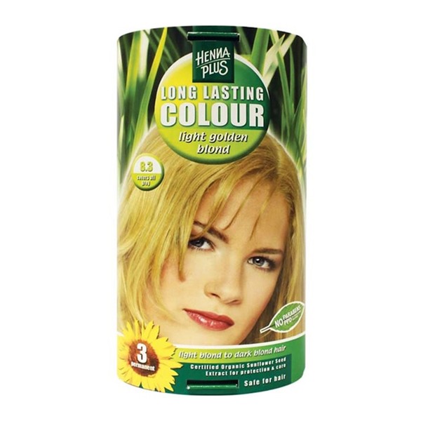 Henna Plus Long Lasting Hair Colour Light Golden Blond 100mL