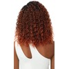 quick weave Outre Synthetic Wet & Wavy Style Half Wig