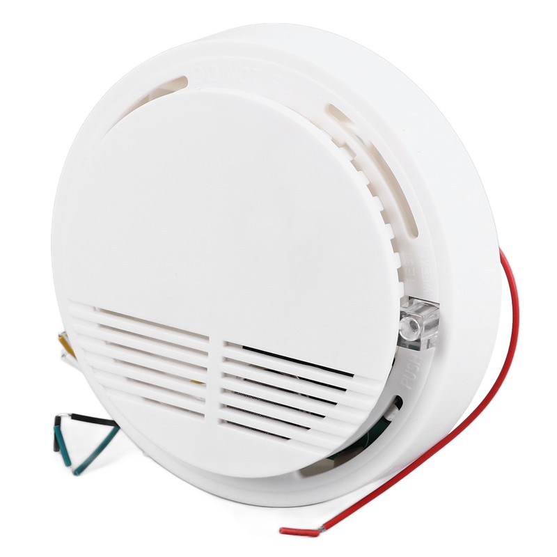 Natural Gas Detector Responsive Plastic Reliable Combustible Gas Leak Alarm
