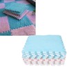 Plush Foam Interlocking Floor Carpet Soft Non Slip Cuttable Interlocking