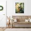 St Patricks Day Wall Decor Canvas Printing, Gnomes Leprechaun Wall