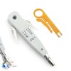 2 Pcs Punch Ethernet Down Tool, Wire Stripper Combo, Ethernet