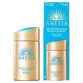 Anessa Perfect UV Sunscreen Skin Care Milk A SPF50+ PA++++, 60ml, 1 piece