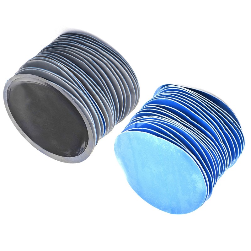 80Pcs/Box 58mm Car Round Natural Rubber Tire Tyre Puncture Repair