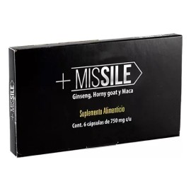 +missile Ginseng, Horny Goat Y Maca Suplemento Vigor Full