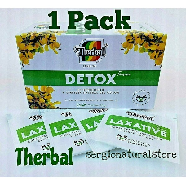 Detox Tea Laxative Therbal Caffeine Free Tea Constipation Colon Cleanse Suppport