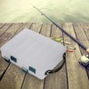 Keenso Fishing Lure Box Lure Holder Lure Storage Box, Plastic