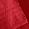 Catherine Lansfield Zero Twist Cotton 50x85 cm Hand Towel Red