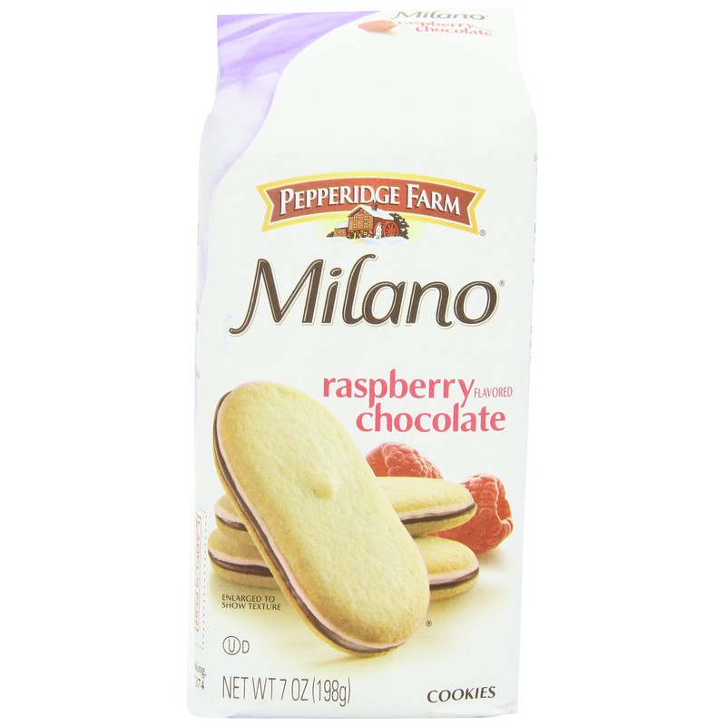Pepperidge Farm Raspberry Milano Cookies, 7-Ounce (Pack of 4)