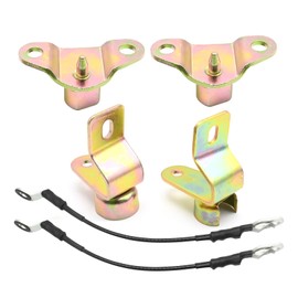 MDEOOSKY - Juego de 6 bisagras para portón trasero, repuesto para Chevy Silverado 1500 2500 3500 1999-2006, GMC Sierra 1500 2500 3500 1999-2006, Hummer H2 (Crew Cab) 2005-2006, reemplaza 88980509