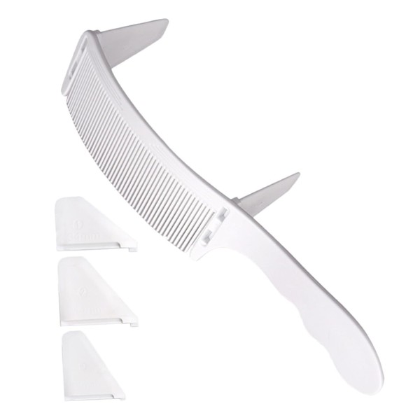PACKOVE Professional Hair Comb Set with Ergonomic Curved Styling Guides
