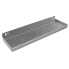 Peachtree Woodworking 18" x 5" x 1" Steel Storage/Tool Tray Solid Bottom