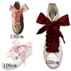 Flyingfish Wide Ribbon Satin Shoe Laces 4 cm Flat Shoelaces,