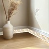 HOMETITUTE Wallpaper Border Peel and Stick Decorative Wall Trim Self