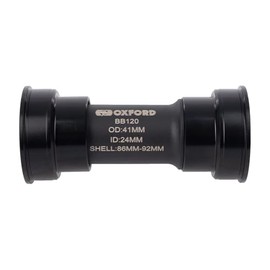 Oxford Unisex Hollowtech PF41 Bottom Bracket (86/92mm) | Pressfit BB Cycle Bike Maintenance, Black, 86/92mm EU