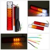 2 Pcs 30 LED Taillights Truck Rear Tail Light Brake