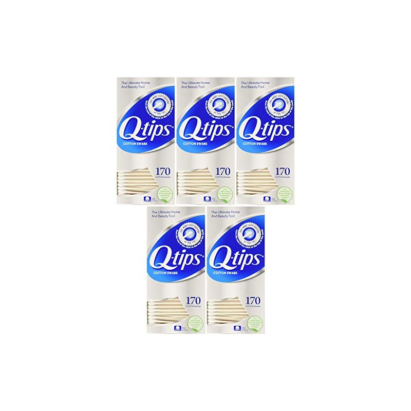 Med-Choice Special Pack Of 5 Q-Tips Swabs 170 Per Pack