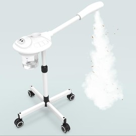 TASALON - Vapor facial profesional con ozono, vapor de ozono facial profesional para piel limpia, poros firmes, vaporizador esteticista para uso en el