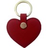Cute Leather Keychain Heart Shape Leather Key Ring Car Key