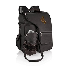 ONIVA - a Picnic Time brand Wyoming Cowboys - Turismo Travel Backpack Cooler, (Black)