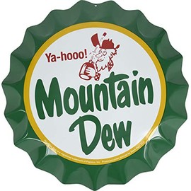 Hillman 844656 Bottle Cap Mountain Dew, Aluminum