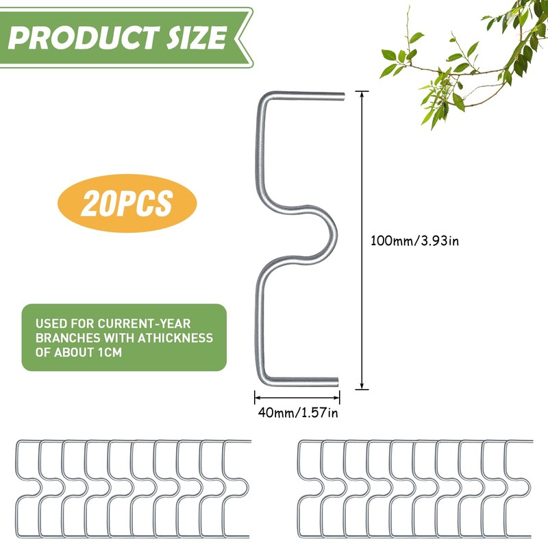 Raxfekro Branch Separator Fruit Tree, Branch Puller Holder for Fruit