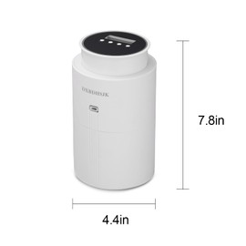 Bluetooth Waterless Diffuser, Smart Home Essential Oil Diffuser, Fragrance Coverage Up to 2,000 Sq Ft, Ideal for Home, Hotel, Office, Restaurant and Spa. (White)