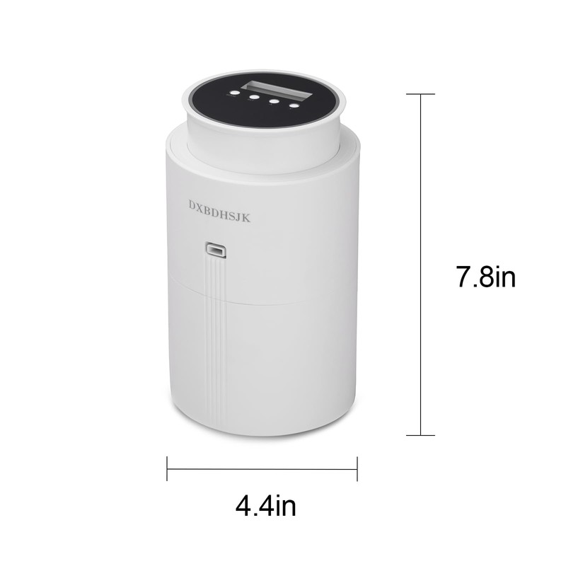 Bluetooth Waterless Diffuser, Smart Home Essential Oil Diffuser, Fragrance Coverage
