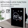 WiFi Indoor Central Air Conditioning Thermostat Floor Heating All in