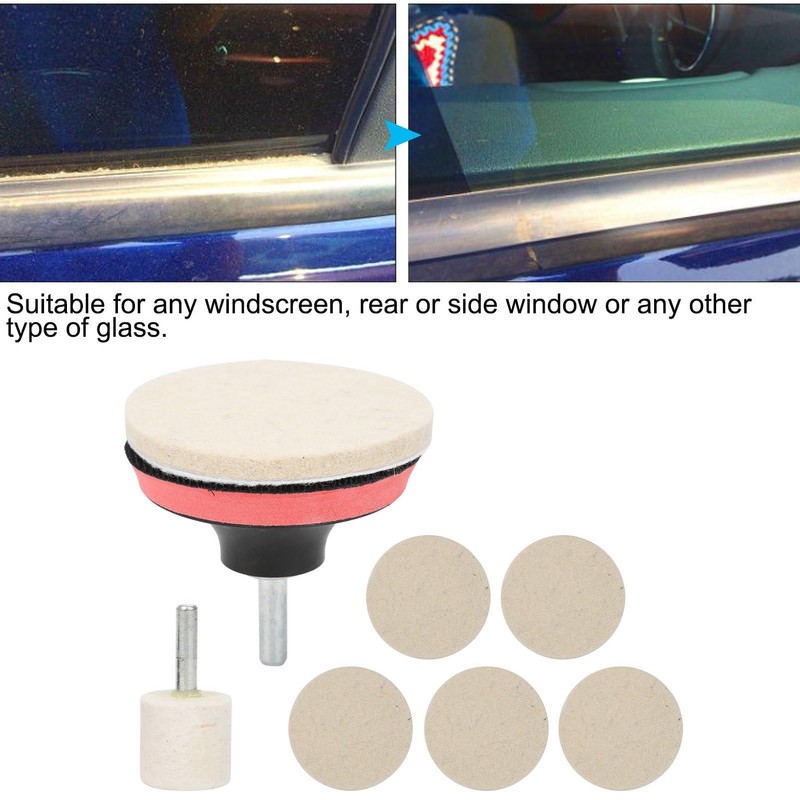 Espusta Car Glass Scratch Remover kit, 100g Cerium Oxide Powder