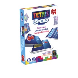 Jumbo 19846 Tetris Speed Card Game for Children from 6 Years, Colourful